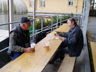 Pivní turista Olda Vladyka a domací vařič Jarda Hovorka