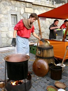 Vaření středověkého piva