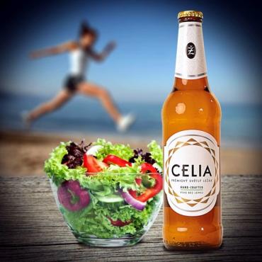 Bezlepkové pivo Celia ocení nejen celiaci, ale i nadšenci do zdravého životního stylu (foto: Žatecký pivovar)