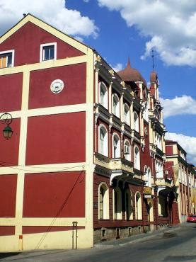 Budovy pivovaru z ulice Franjevačka