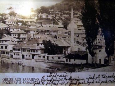 Historický český Pozdrav iz Sarajeva